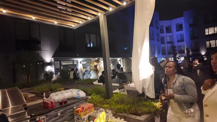 Rooftop All-White Caribbean Event Sponsored By Mayor Mapp of Plainfield, NJ